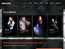 Tablet Screenshot of edendance.pl